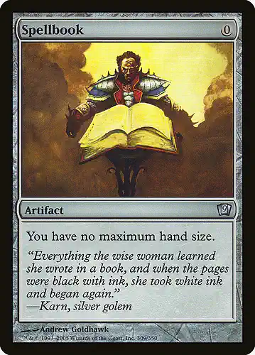 Spellbook - 9ed Spoiler