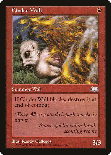Cinder Wall - wth Spoiler