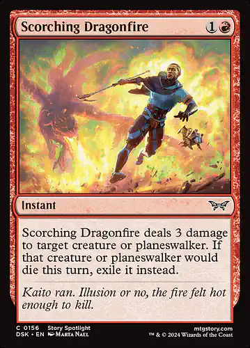 Scorching Dragonfire - dsk Spoiler