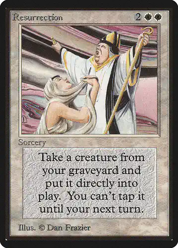 Resurrection - leb Spoiler