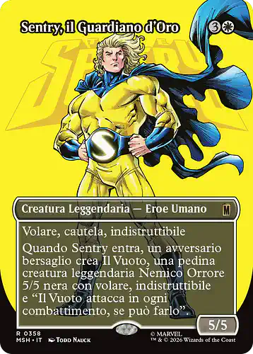 The Sentry, Golden Guardian - msh Spoiler