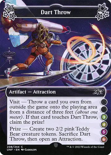 Dart Throw - unf Spoiler