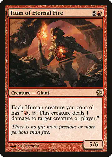 Titan of Eternal Fire - ths Spoiler