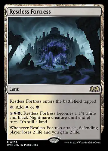 Restless Fortress - woe Spoiler