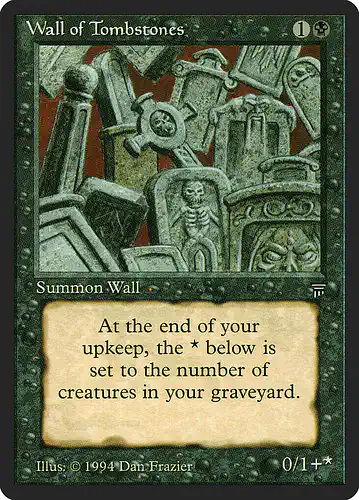 Wall of Tombstones - leg Spoiler