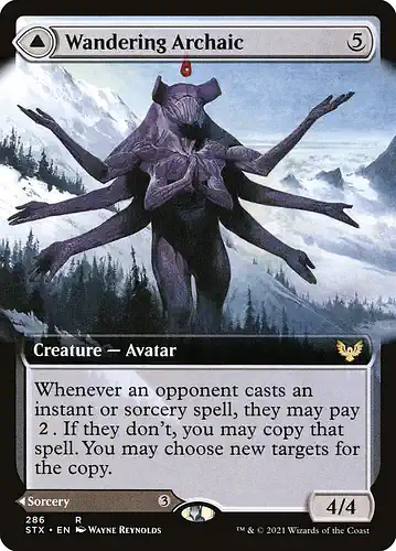 Wandering Archaic - stx Spoiler