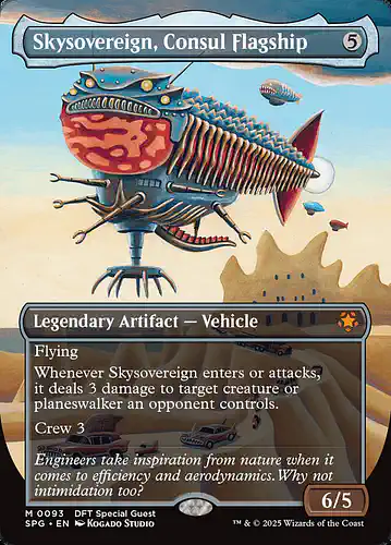 Skysovereign, Consul Flagship - spg Spoiler