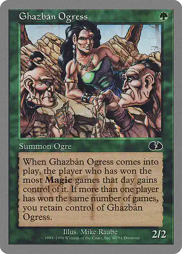 Ghazbán Ogress - ugl Spoiler