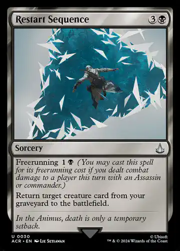 Restart Sequence - acr Spoiler
