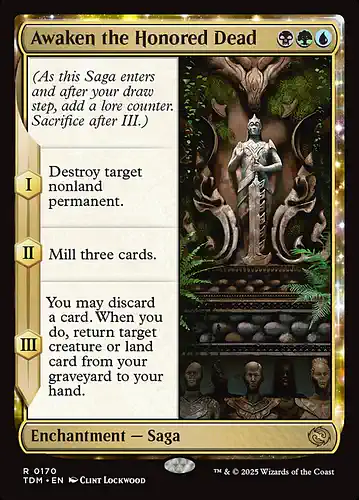 Awaken the Honored Dead - tdm Spoiler