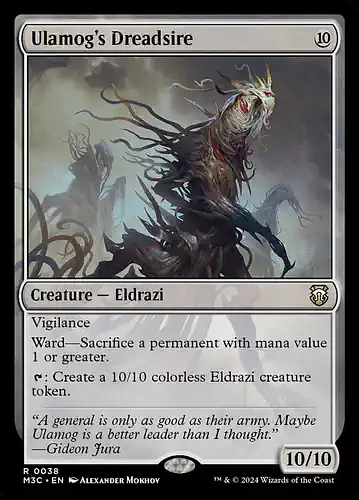 Ulamog's Dreadsire - m3c Spoiler