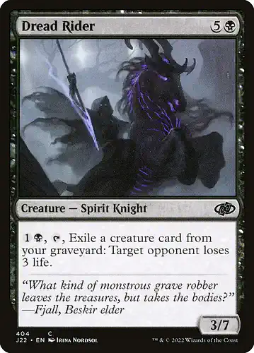 Dread Rider - j22 Spoiler