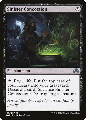 Sinister Concoction - soi Spoiler