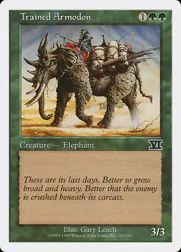 Trained Armodon - 6ed Spoiler