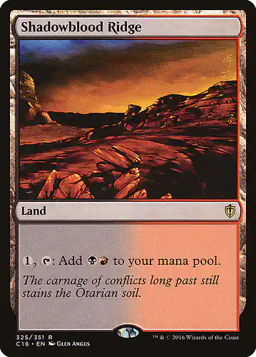 Shadowblood Ridge - c16 Spoiler