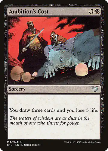 Ambition's Cost - c15 Spoiler