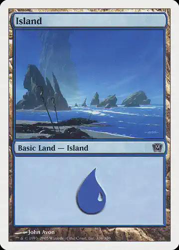Island - 9ed Spoiler