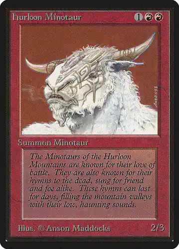Hurloon Minotaur - leb Spoiler