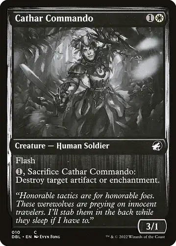 Cathar Commando - dbl Spoiler