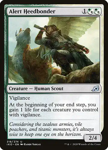 Alert Heedbonder - iko Spoiler