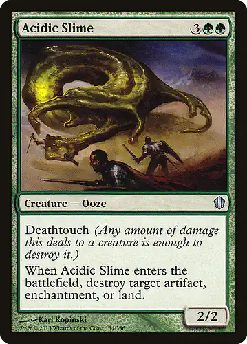 Acidic Slime - c13 Spoiler
