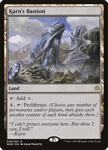 Karn's Bastion - war Spoiler