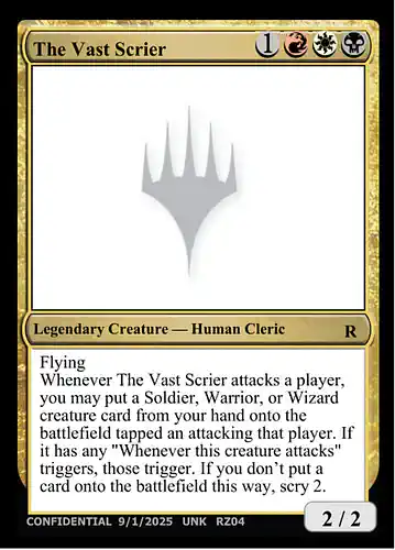 The Vast Scrier - unk Spoiler