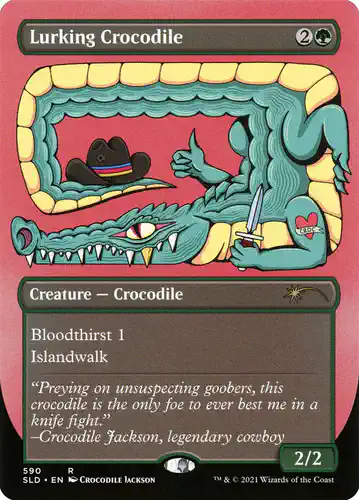 Lurking Crocodile - sld Spoiler