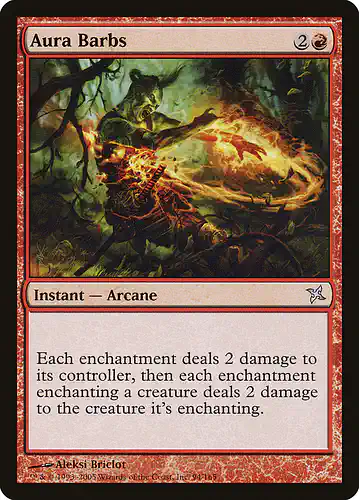 Aura Barbs - bok Spoiler