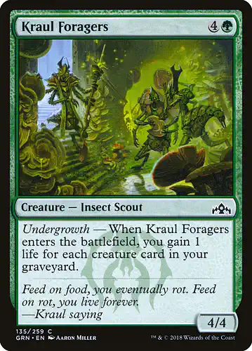 Kraul Foragers - grn Spoiler