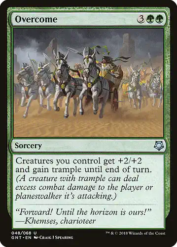 Overcome - gnt Spoiler