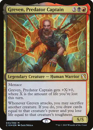 Greven, Predator Captain - c19 Spoiler