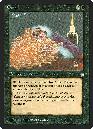 Greed - leg Spoiler