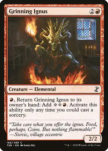 Grinning Ignus - tsr Spoiler