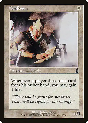 Confessor - ody Spoiler