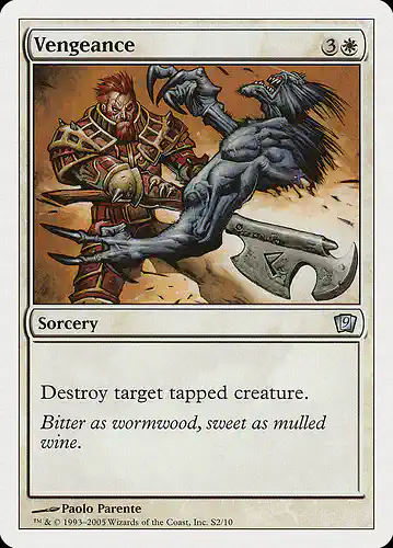 Vengeance - 9ed Spoiler