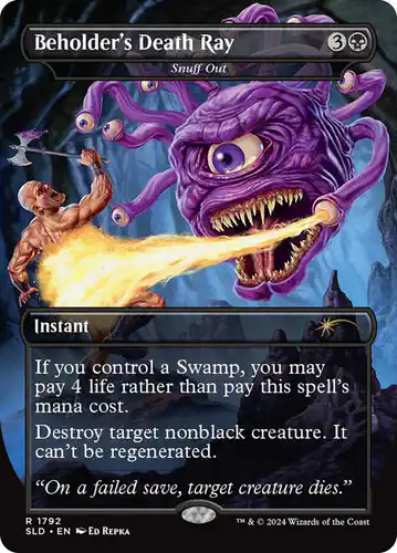 Snuff Out - sld Spoiler