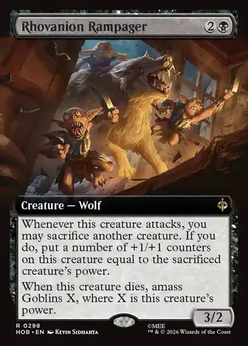 Rhovanion Rampager - hob Spoiler