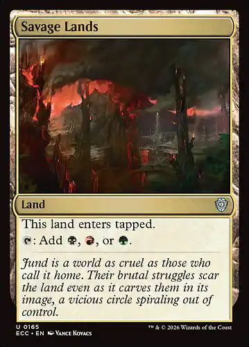 Savage Lands - ecc Spoiler