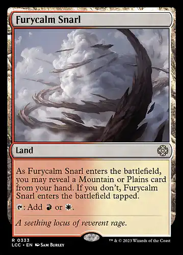 Furycalm Snarl - lcc Spoiler