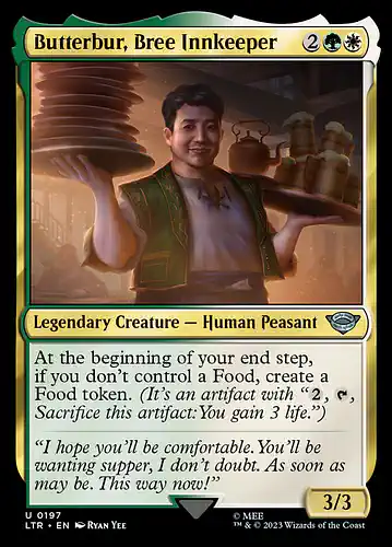 Butterbur, Bree Innkeeper - ltr Spoiler