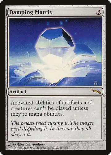 Damping Matrix - mrd Spoiler