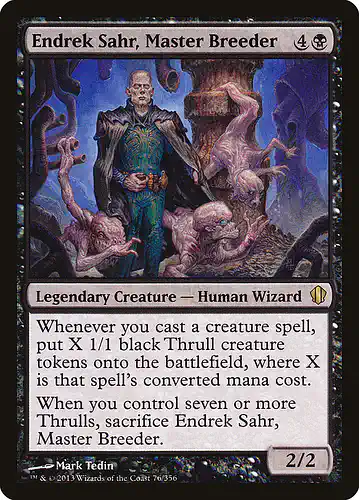 Endrek Sahr, Master Breeder - c13 Spoiler