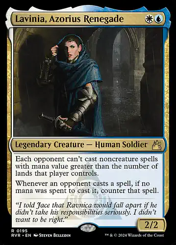 Lavinia, Azorius Renegade - rvr Spoiler