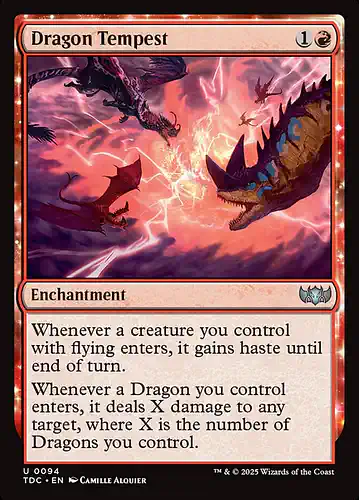 Dragon Tempest - tdc Spoiler