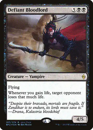 Defiant Bloodlord - bfz Spoiler