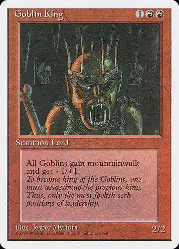 Goblin King - 4ed Spoiler