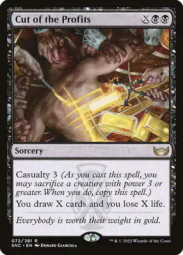 Cut of the Profits - snc Spoiler