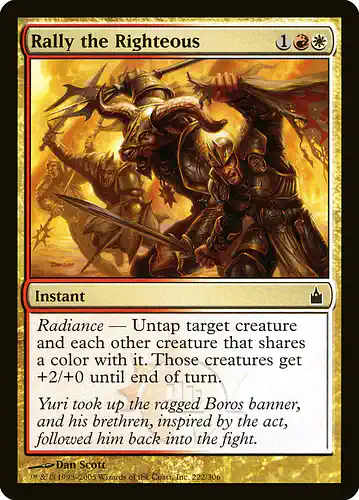 Rally the Righteous - rav Spoiler