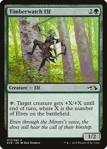 Timberwatch Elf - evg Spoiler